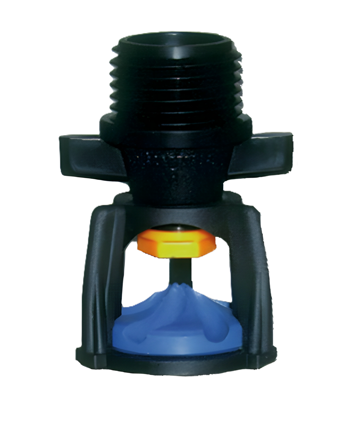 Senninger Mini Wobbler - Inverted 1⁄2" M NPT, blue deflector (complete)