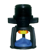 Senninger Mini Wobbler - Inverted 1⁄2" M NPT, blue deflector (complete)