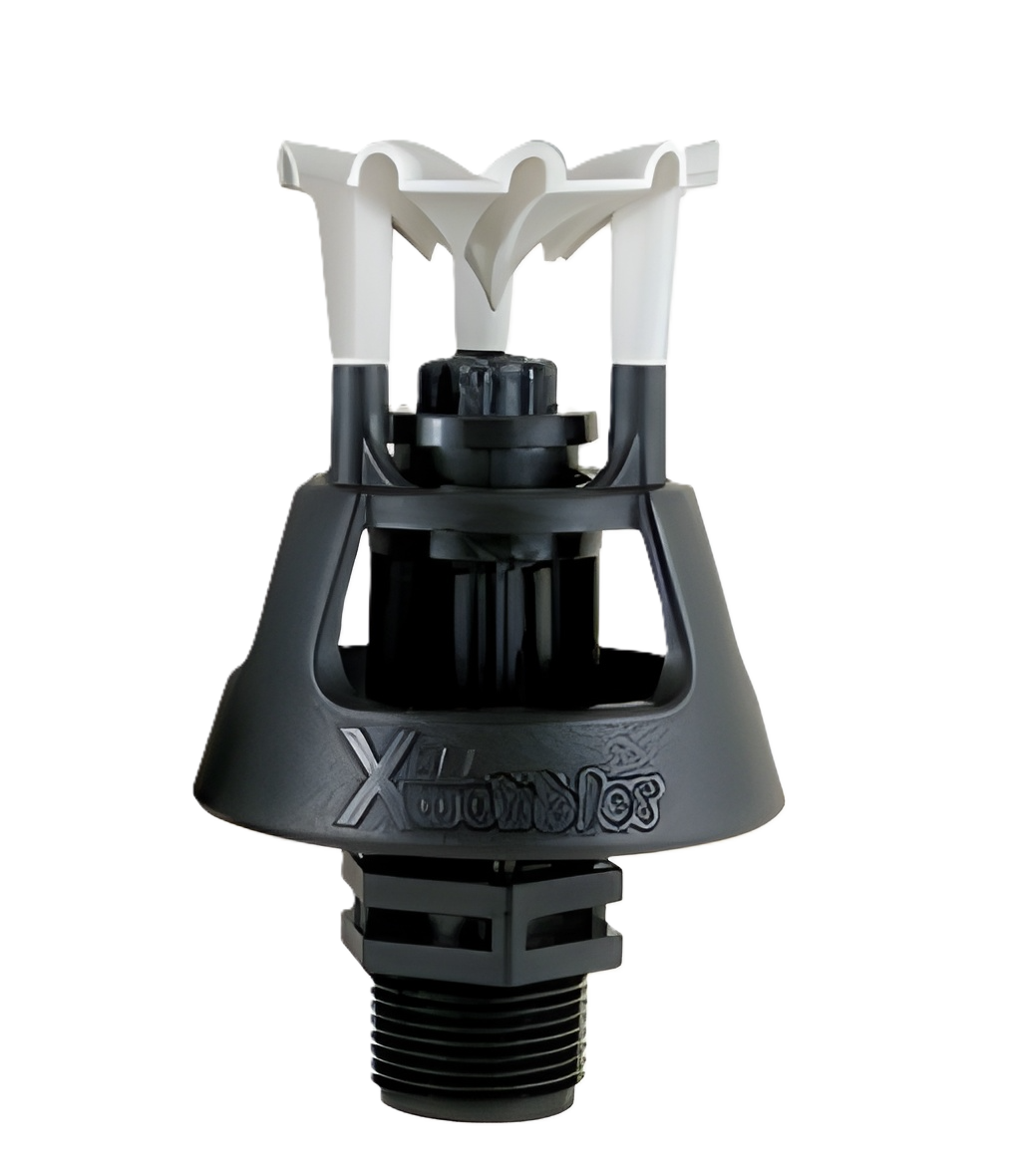 Senninger Xcel Wobbler - 1/2" M NPT, mid-angle, white deflector (complete)