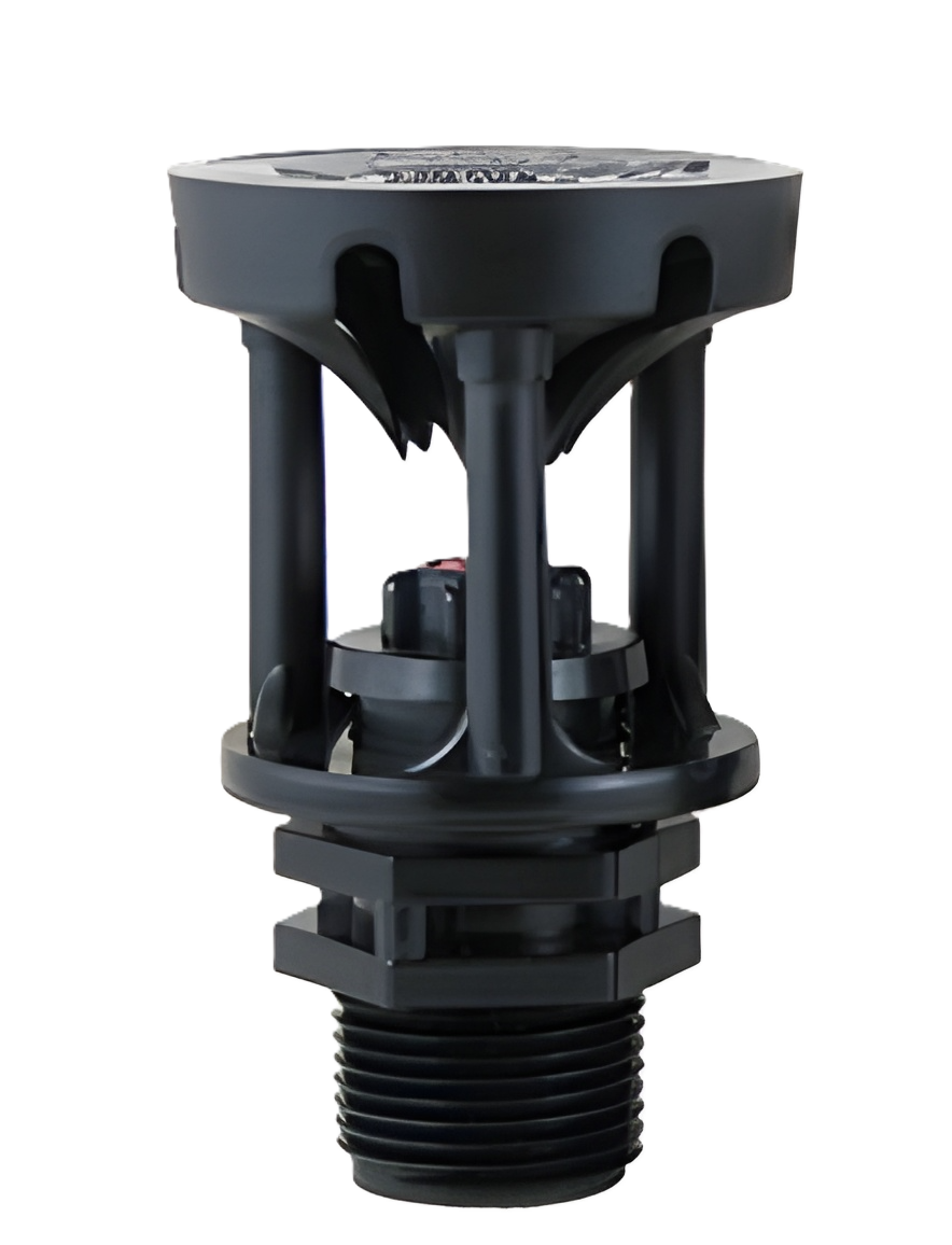 Senninger Wobbler - 1/2" M NPT, standard-angle, black deflector (complete)