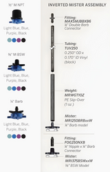 Senninger Mister Inverted Model ¼" Barb