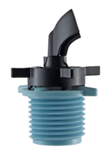 Senninger Inverted Micro-Sprinkler Short Diameter ½" M NPT nozzle base #2 (Pink)