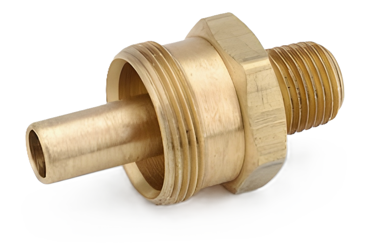 H48X8X8 1/2 Air Brake Connector Insert x 1/2 NPT Male