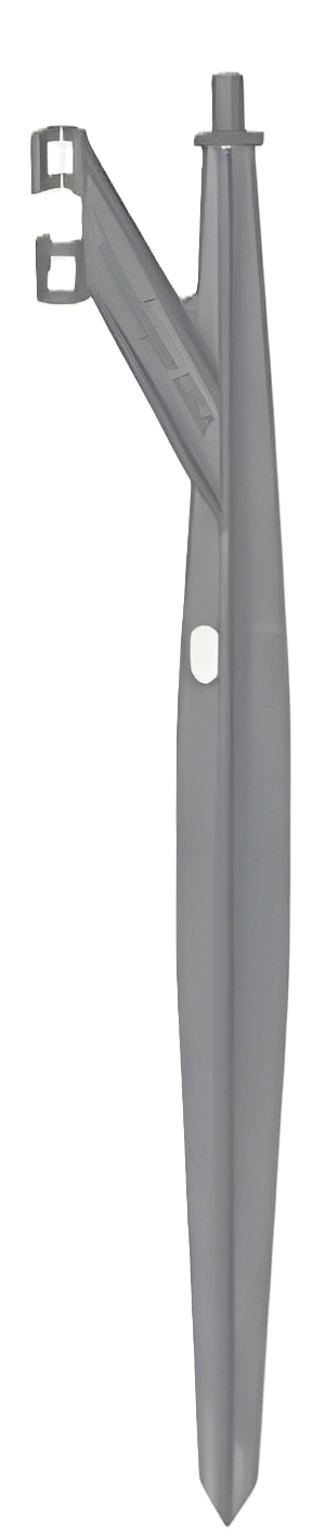 RSST26 - Riser Stake 26", top connection for Riser Adapter and side connection for tubing