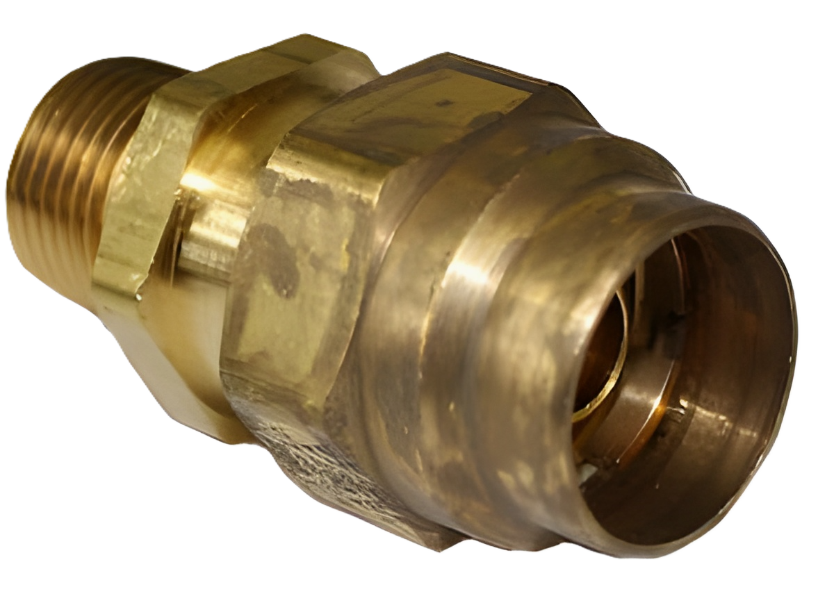 H48CX8X8 1/2 Air Brake Connector x 1/2 NPT Male
