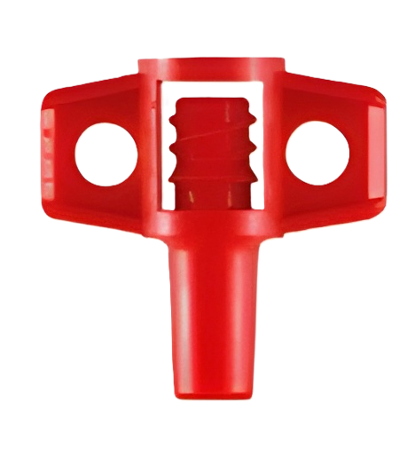 FTPLUG2T - Fitting: Super Barb x Plug #2 Taper (red)