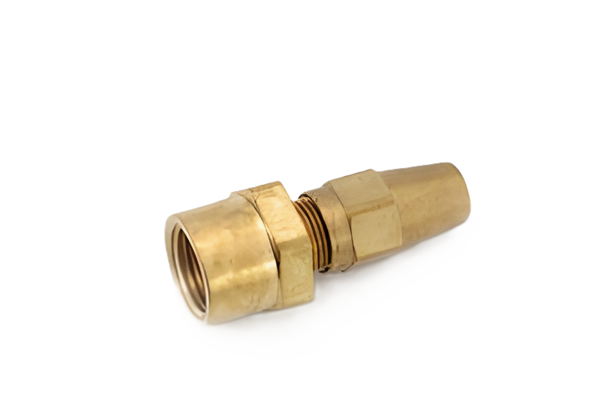 168X10X6 Brass 5/8 Air Brake Compression - 3/8 Male NPT