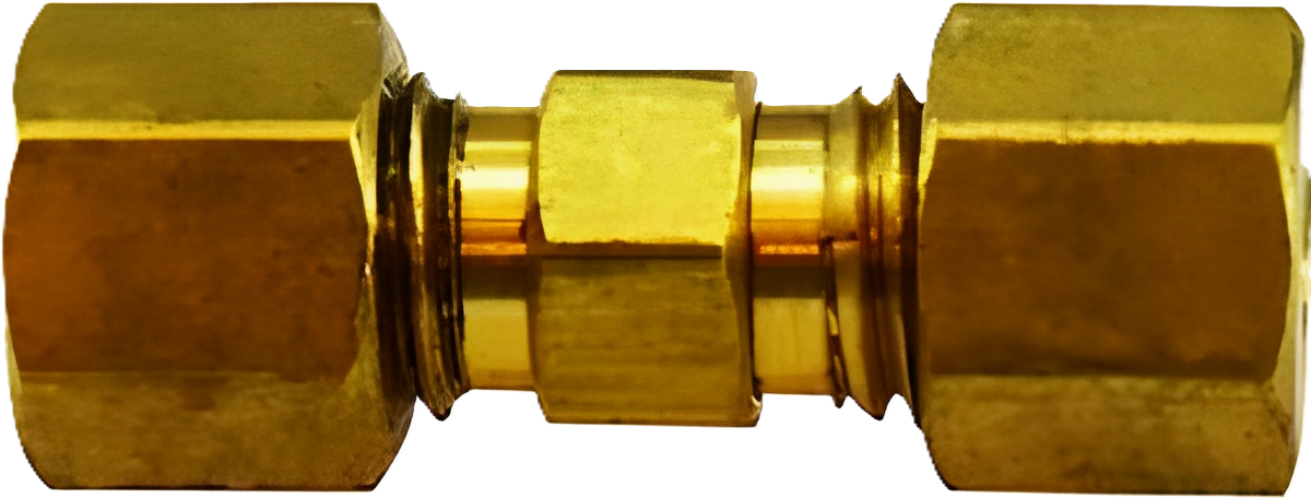 P62X2.5 Brass 5/32 Air Brake Compression Union