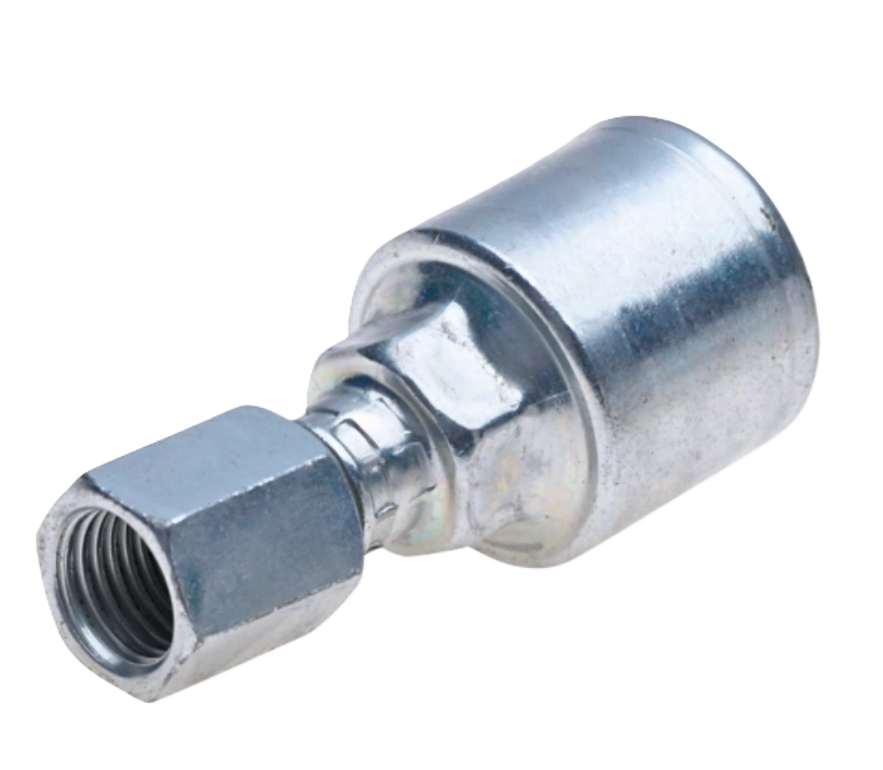 4G-4FJX Gates MegaCrimp Hydraulic Coupling Swivel Female JIC 37° Flare