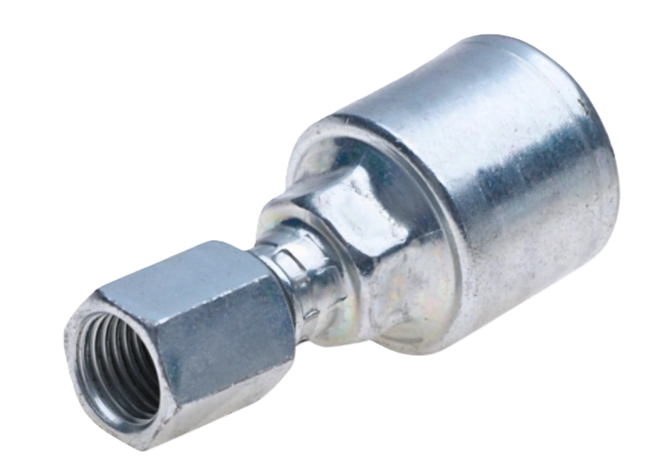 8G-8FJX Gates MegaCrimp Hydraulic Coupling Swivel Female JIC 37° Flare