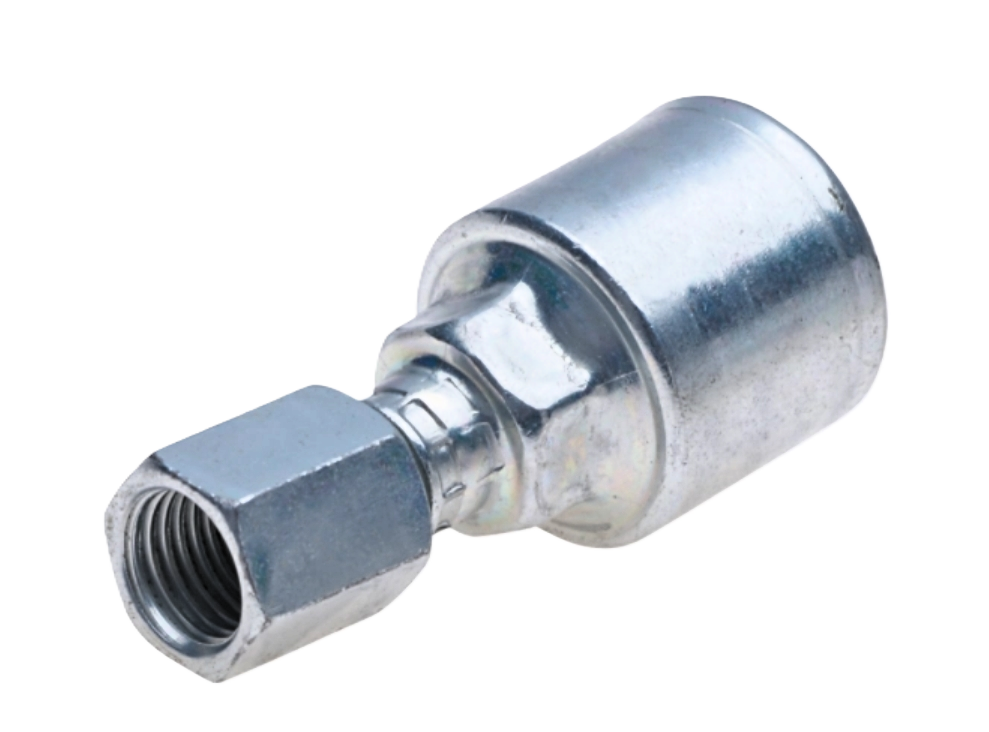 8G-10FJX Gates MegaCrimp Hydraulic Coupling Swivel Female JIC 37° Flare