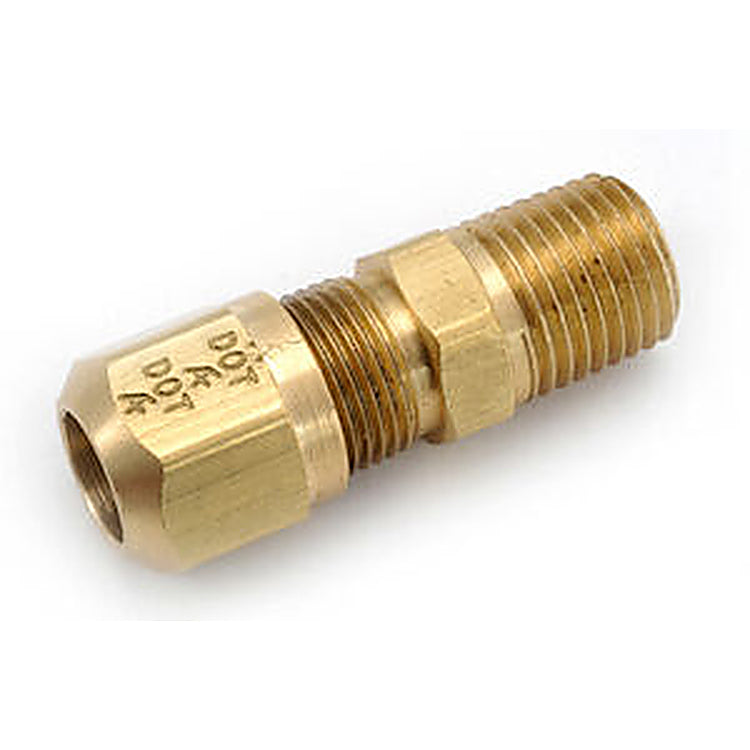 1468X12X12 Brass 3/4 Air Brake Compression - 3/4 Male NPT
