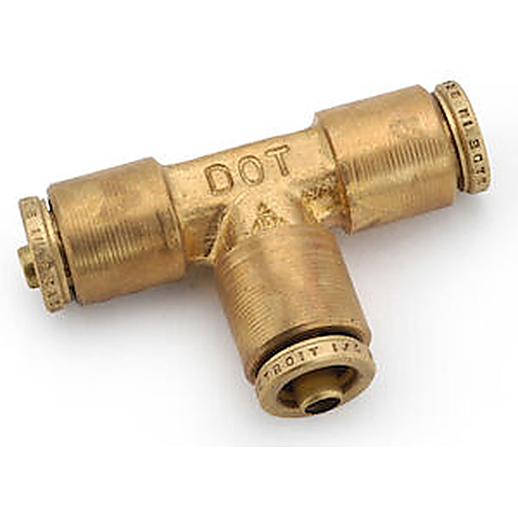 PTC-DOT-64X10 5/8 Brass PTC Union Tee DOT