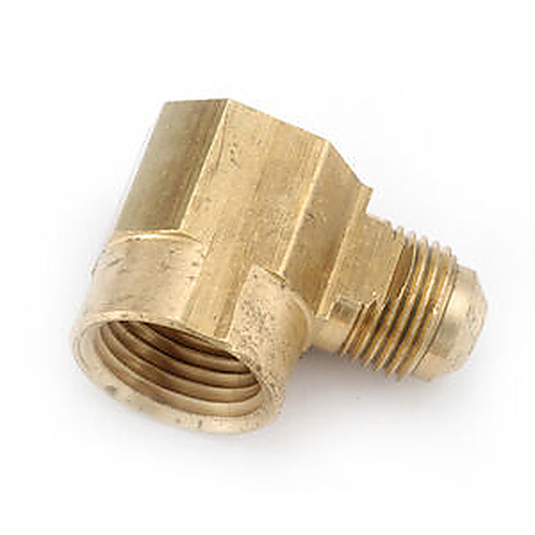 50X4 1/4" Brass Male SAE x 1/8" Female NPTF 90