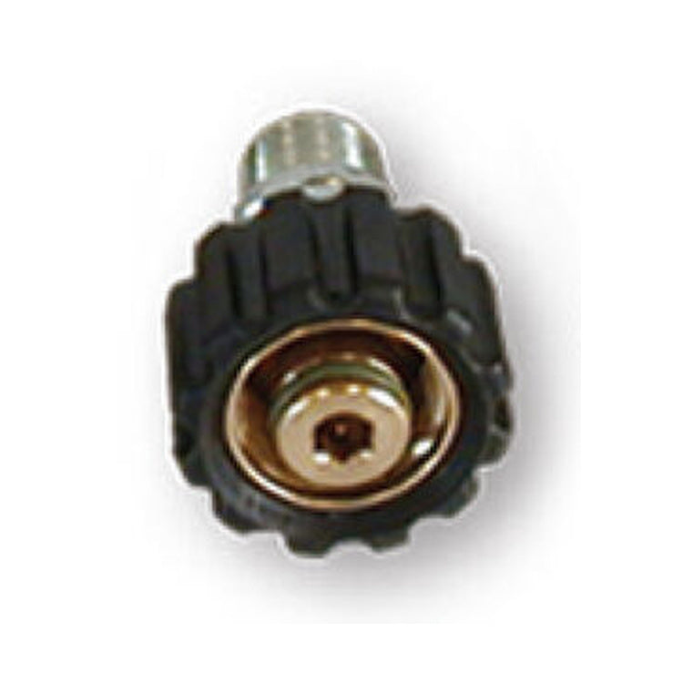 6MP-F22-BP 3/8 Male NPTF x M22 Female Screw Coupling Blisterpack